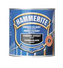 Hammerite metalmaling sort hammereffekt 750 ml